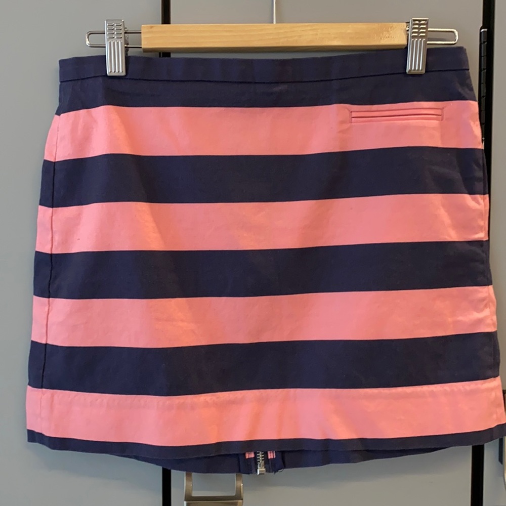 Gap pink and navy size 4 skirt